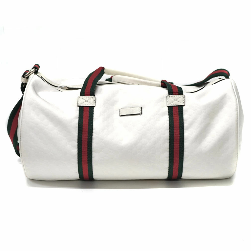 Gucci guccissima Gym Bag Web White